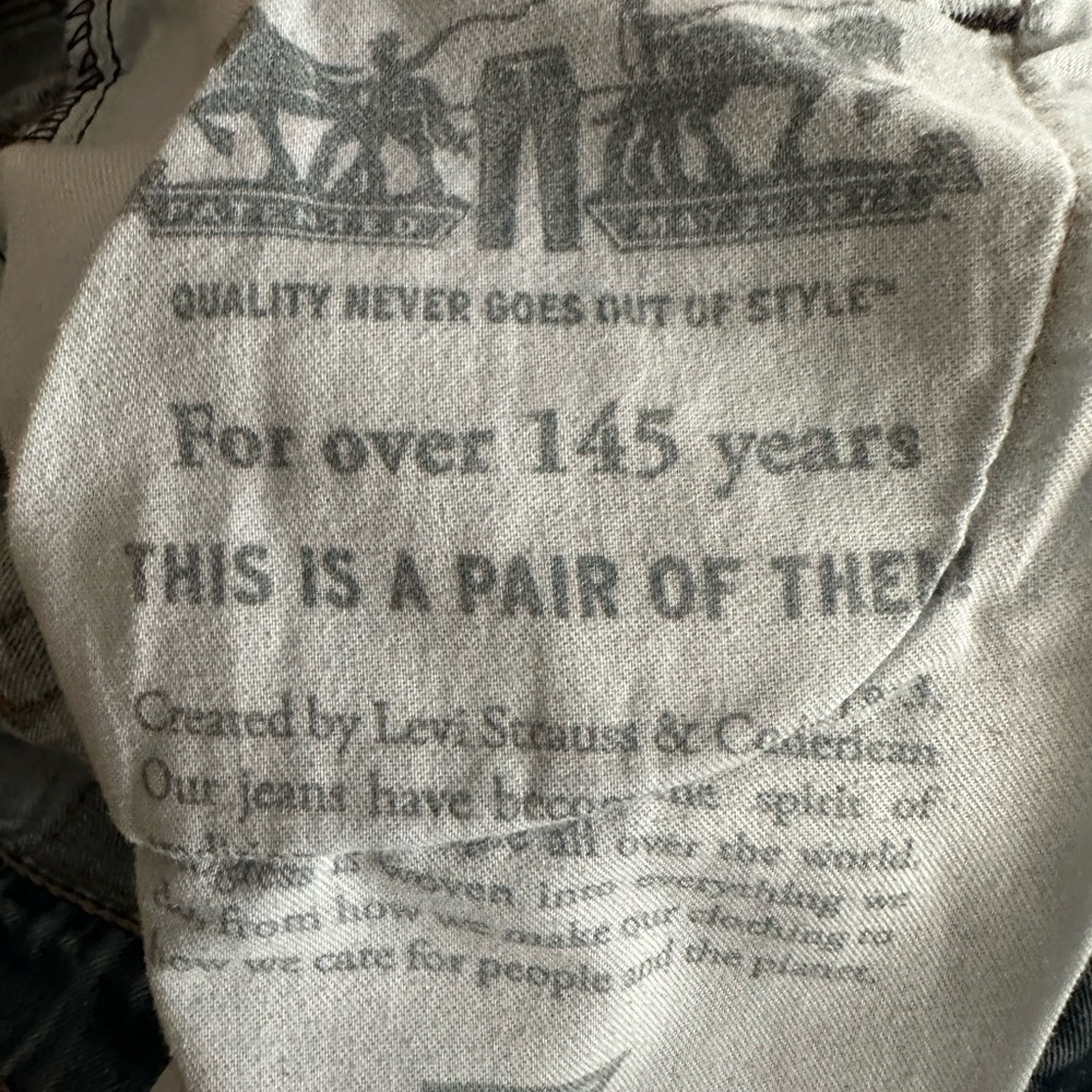 Levi’s Distressed Look Size 29 Men’s Jeans - Picture 8 of 8